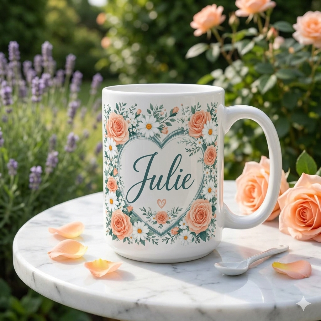 Custom Name Coffee Mug for Her 15 oz. Price includes personalization