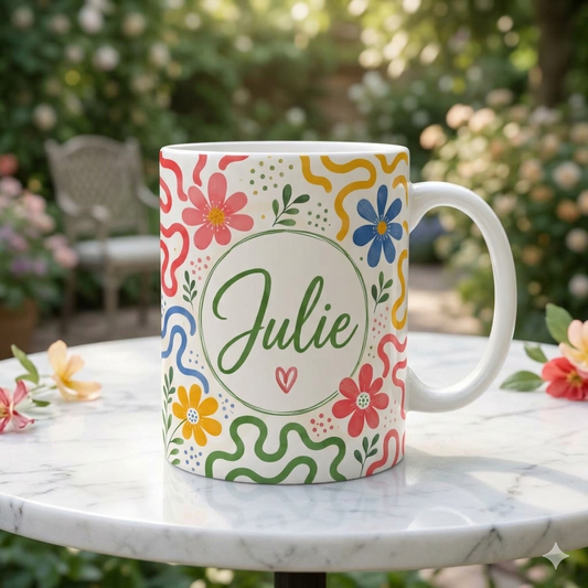 Custom Name Coffee Mug for Her 15 oz. Price includes personalization