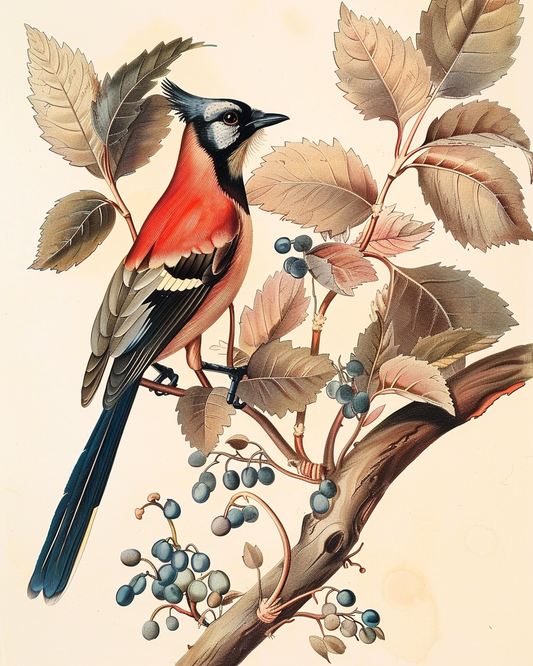 Wall Art Bird Print No 62