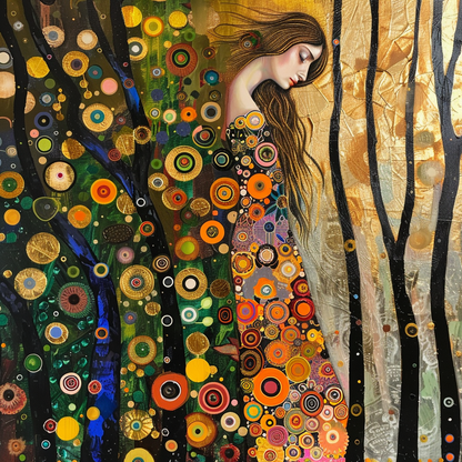 "Golden Elegance" GICLEE ART PRINT
