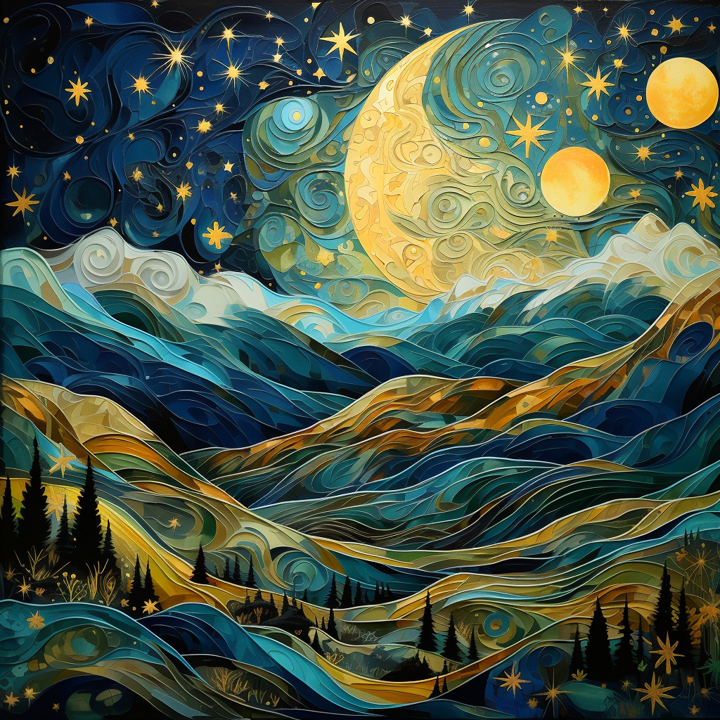 Landscape Art Prints Style NO 141