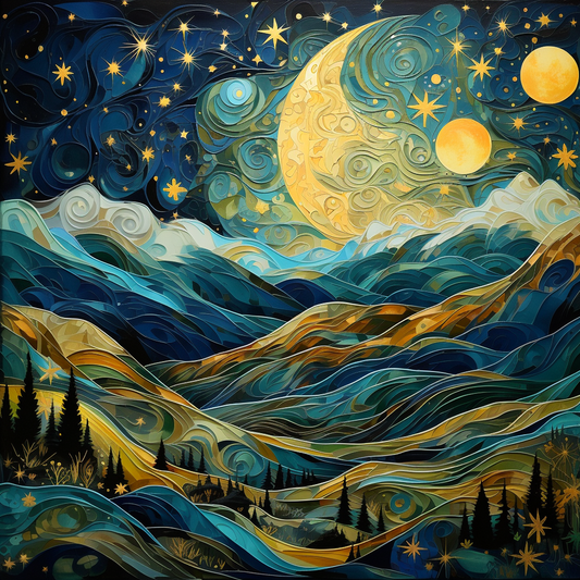 Landscape Art Prints Style NO 141