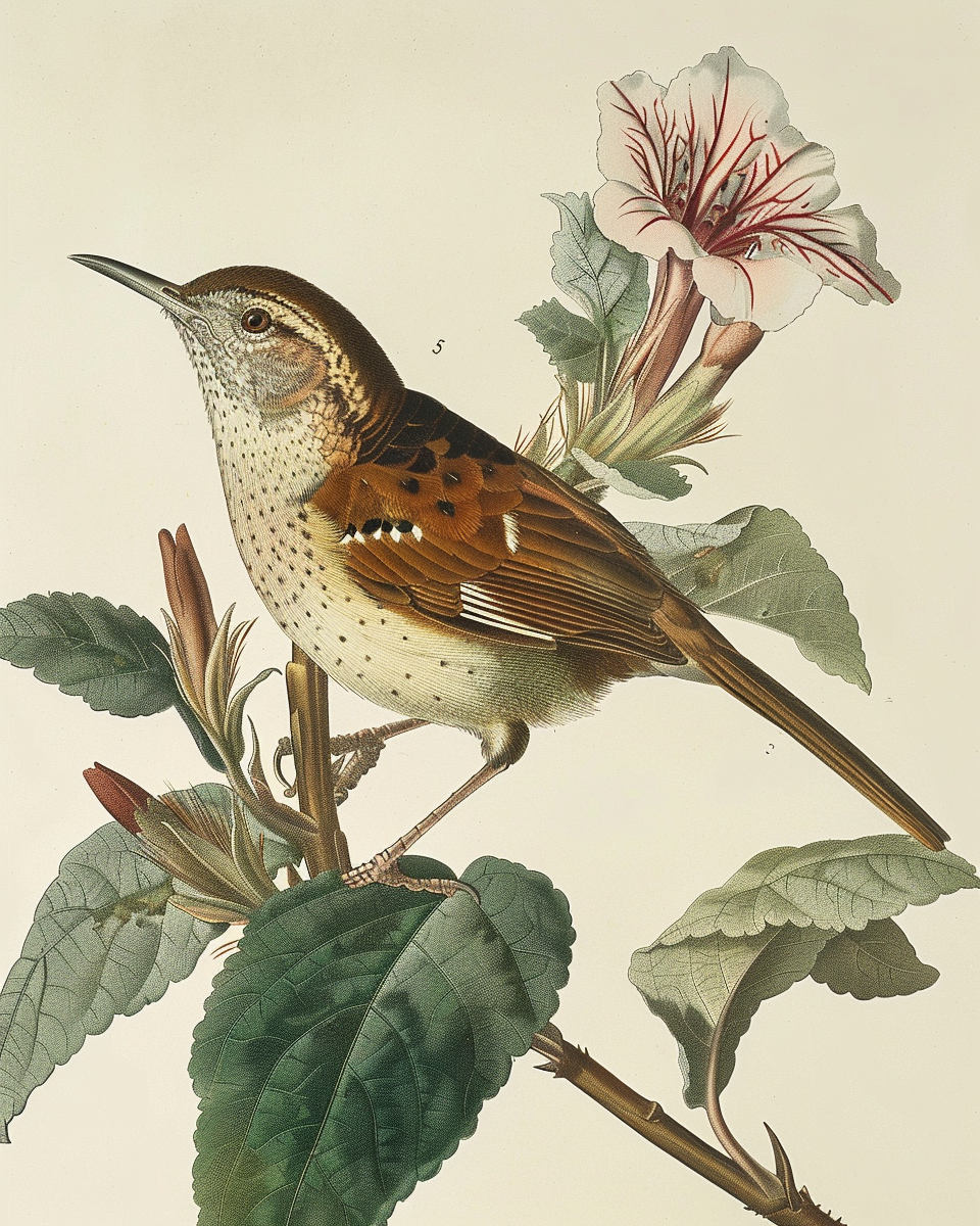 Vintage Birds Print No 18
