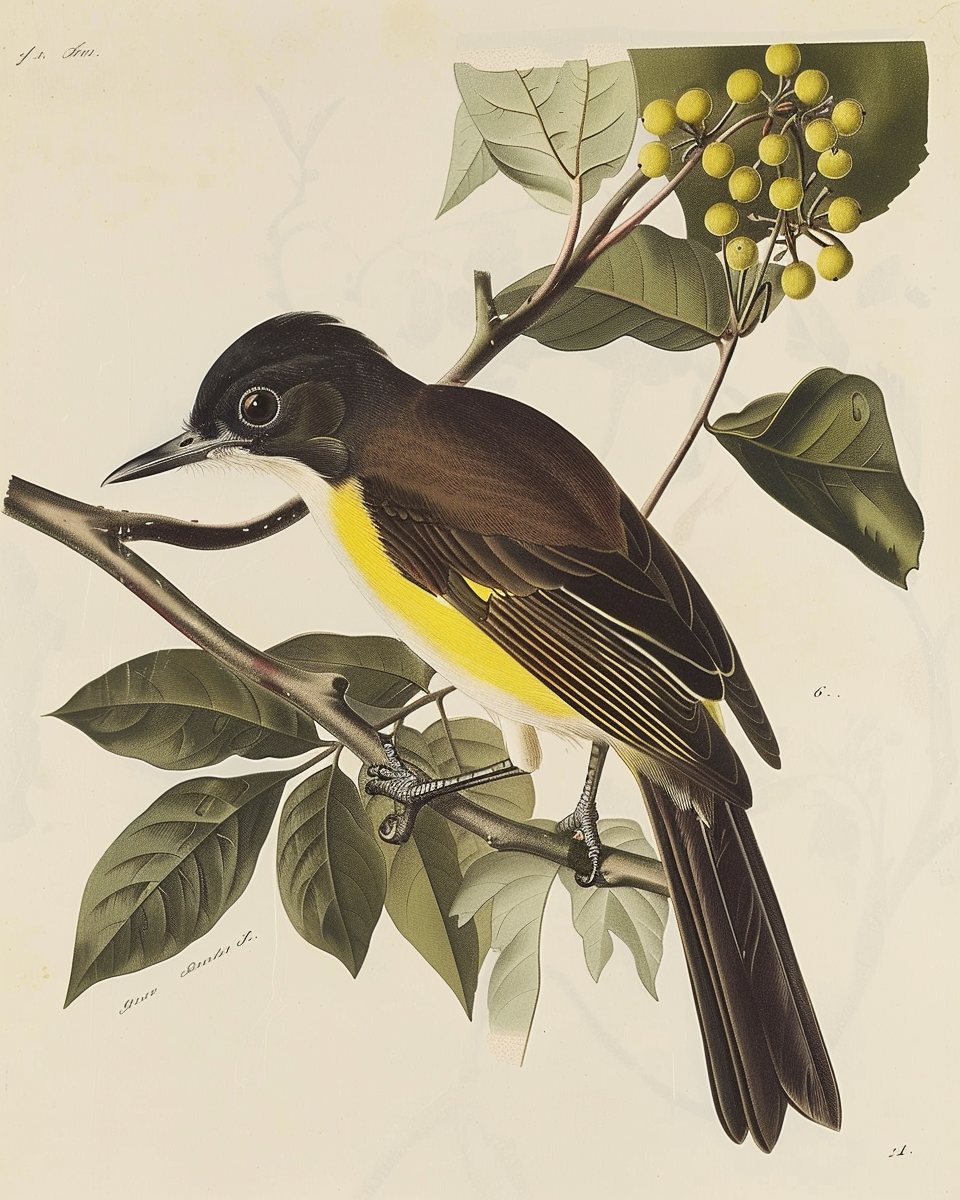 VINTAGE BIRDS AND BOTANICAL PRINT SETS Set 16