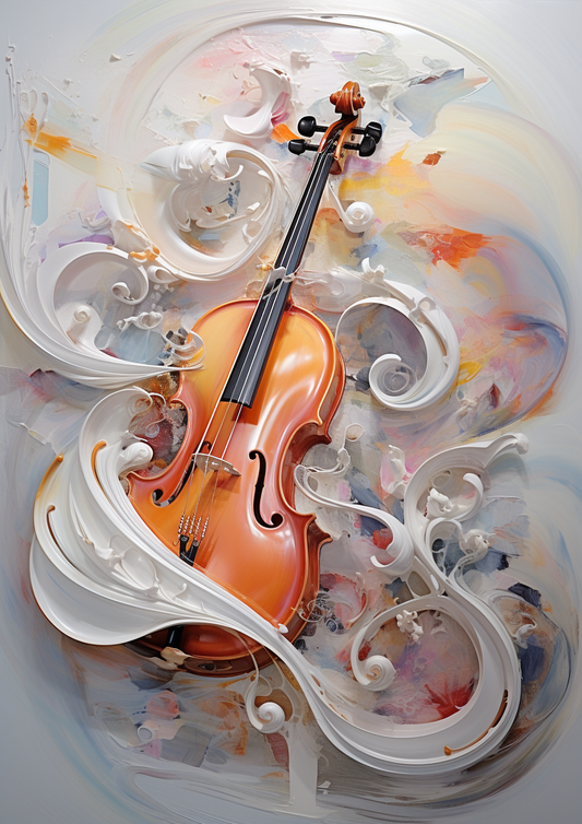 Guitar Art Print