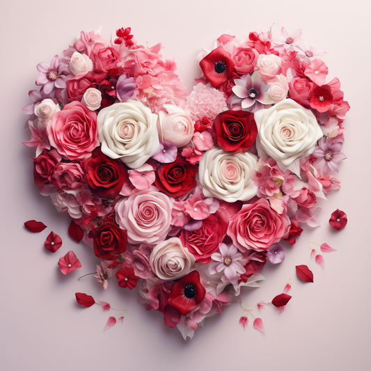 Flowers Wall Art Print Style NO 242