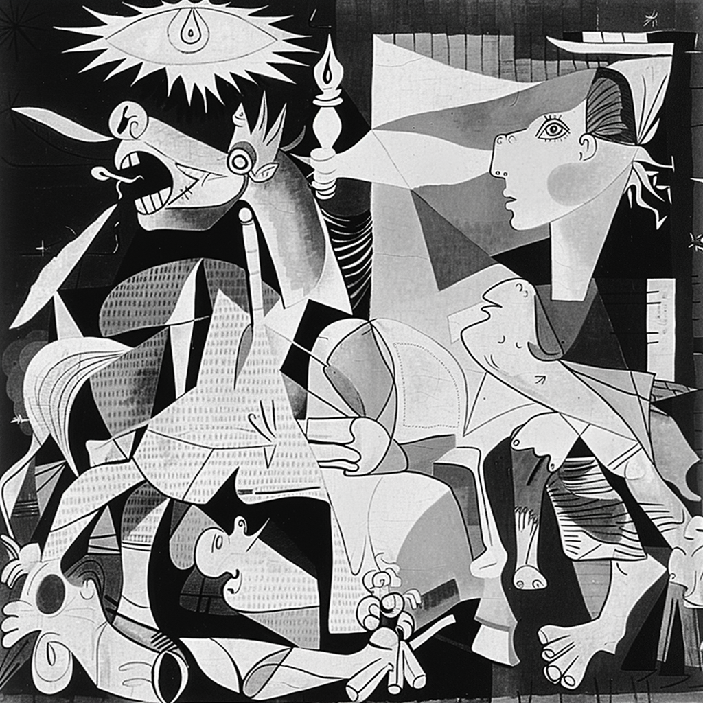 "Pablo Picasso Style GICLEE ART PRINT