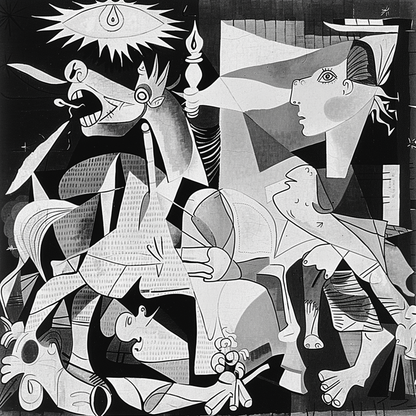 "Pablo Picasso Style GICLEE ART PRINT