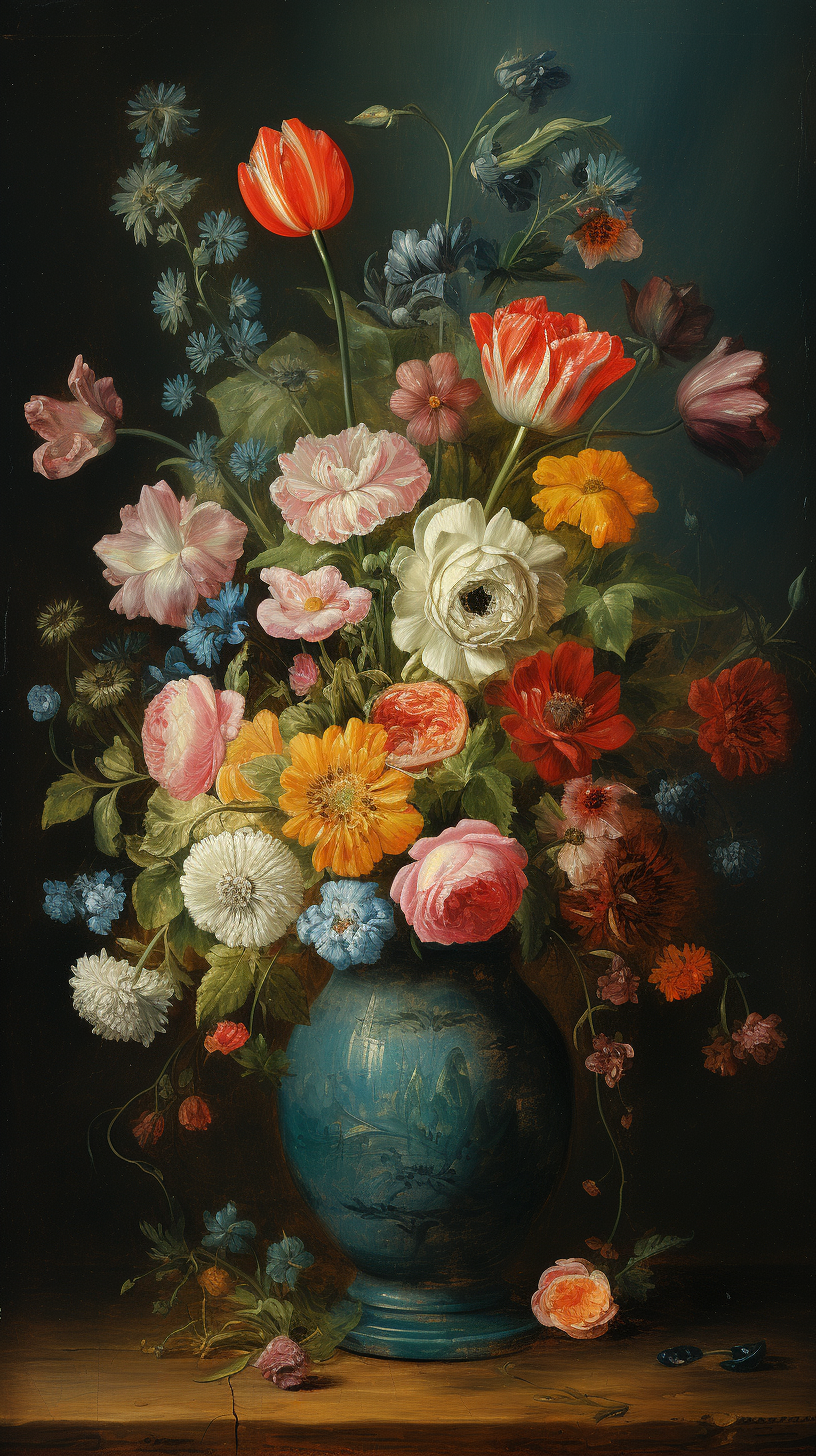 Flowers Style 45 by Maya Ronick