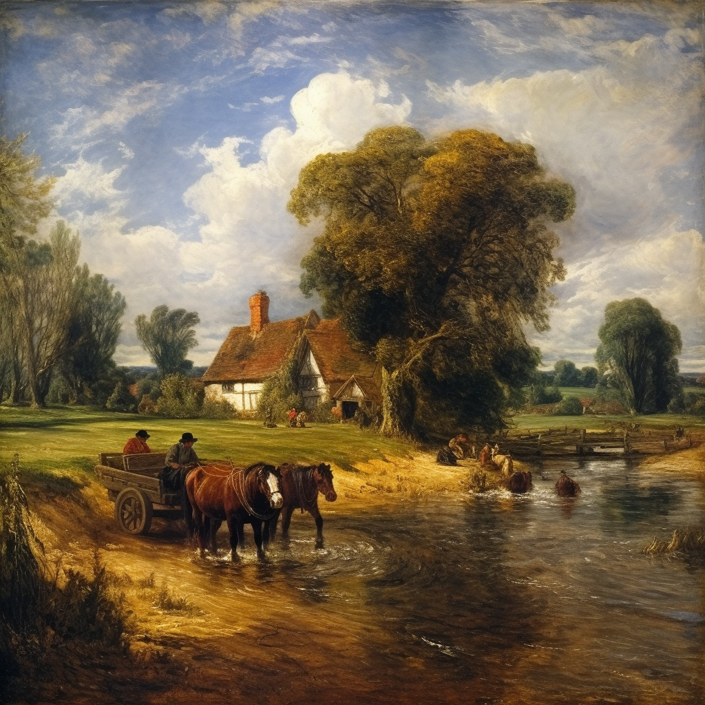 "Golden Days in the Countryside" by Maya Ronick