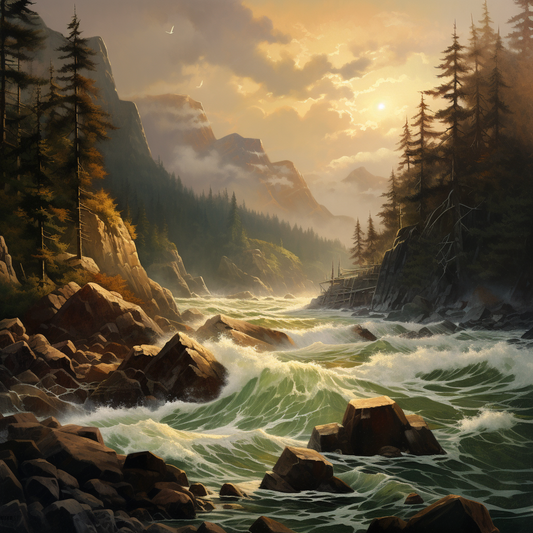 Landscape Art Prints Style NO 162