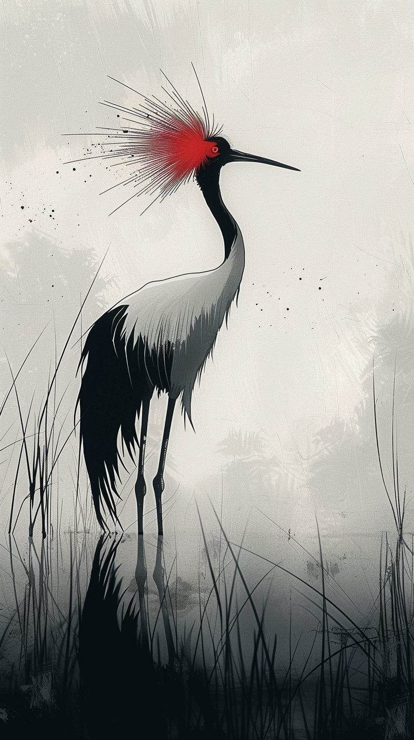 Wall Art Bird Print No 105