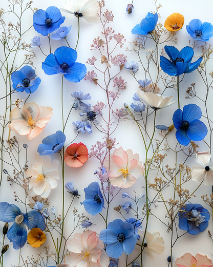 BOTANICAL PRINT SET  NO 6