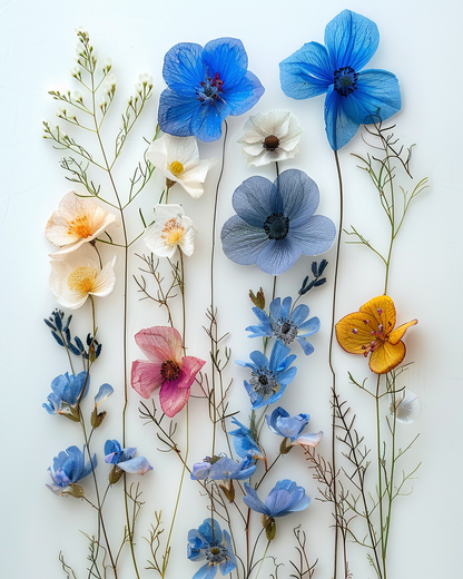 BOTANICAL PRINT SET  NO 6