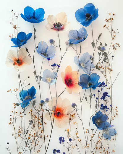 BOTANICAL PRINT SET  NO 6