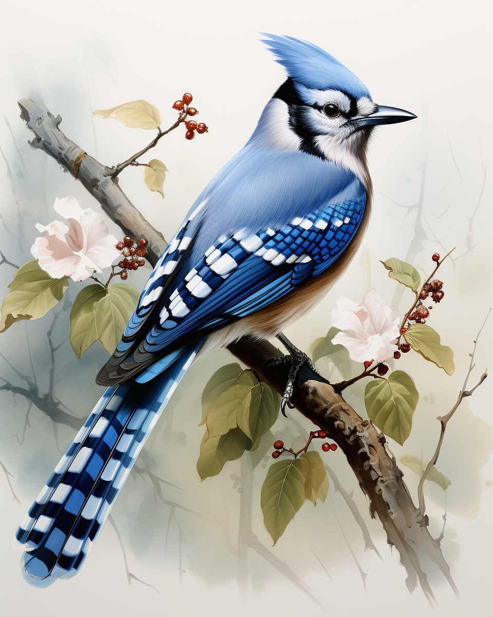 Wall Art Bird Print No 115