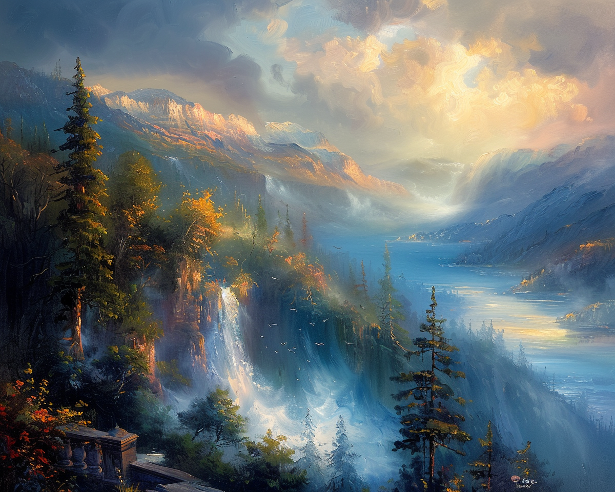 Landscape Art Prints Style NO 96