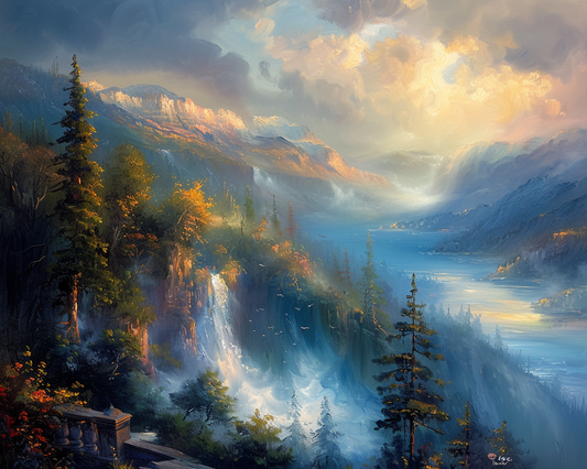 Landscape Art Prints Style NO 96