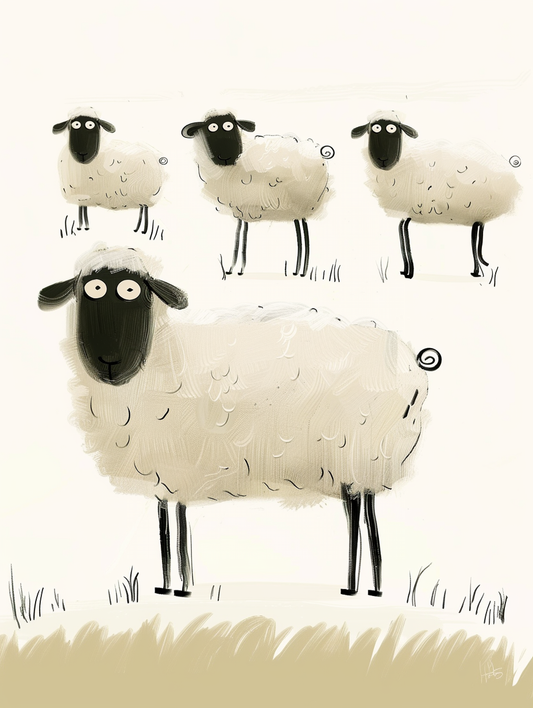 Kids Room Wall Art Prints Style NO 57