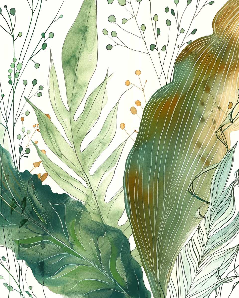 Classical Botanical Collection GICLEE ART PRINT No 34