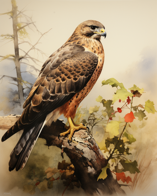 Wall Art Bird Print No 104