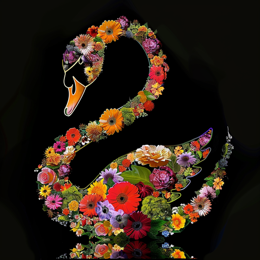 Flowers Wall Art Print Style NO 282