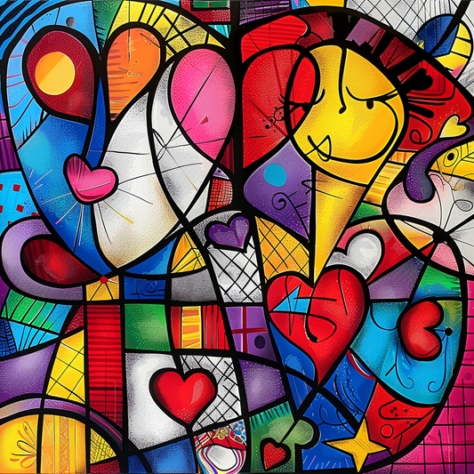 Abstract Wall Art Prints No 80