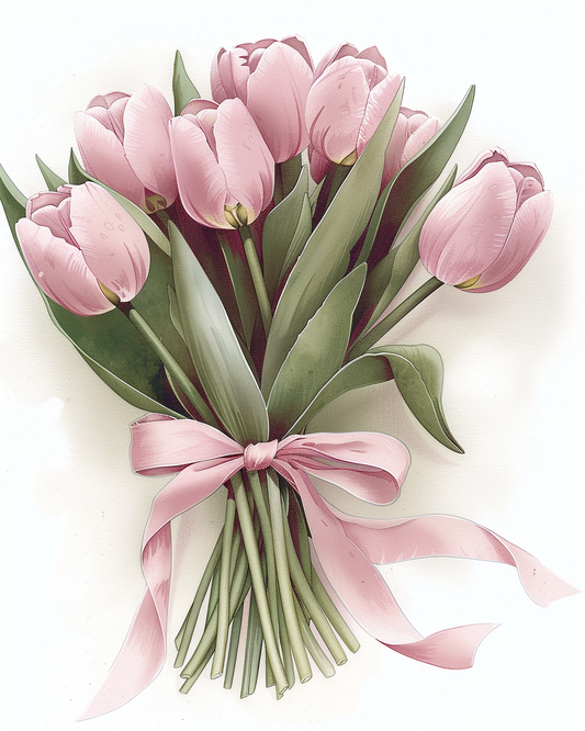 Flowers Wall Art Print Style NO 191