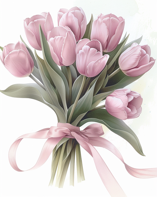 Flowers Wall Art Print Style NO 192