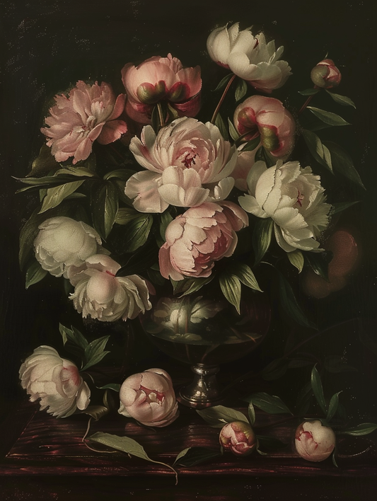 Flowers Wall Art Print Style NO 193